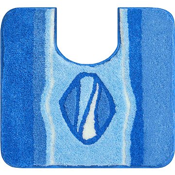 GRUND JEWEL WC předložka s výřezem 55x50 cm, modrá (B4125-004004132)