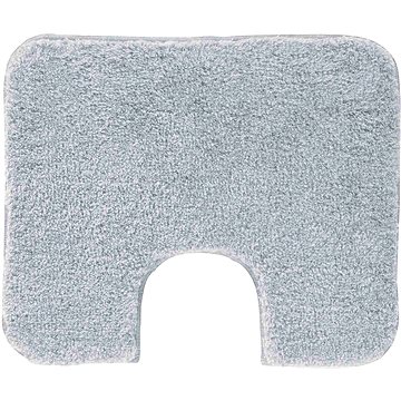 GRUND MELANGE WC předložka s výřezem 50x60 cm, stříbrná (B4102-006004002)
