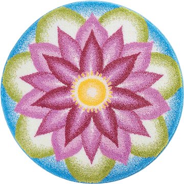 GRUND POROZUMĚNÍ Mandala kruhová o 60 cm, fialová (M3022-42171)