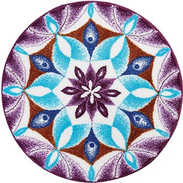 GRUND VDĚČNOST Mandala kruhová o 60 cm, fialová (M3003-42170)
