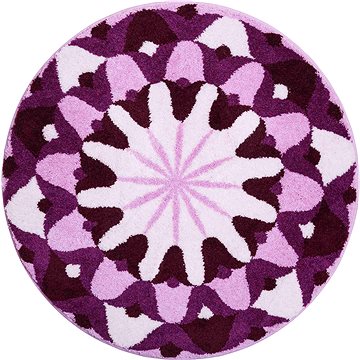 GRUND VĚDĚNÍ Mandala kruhová o 80 cm, fialová (M2680-043001192)