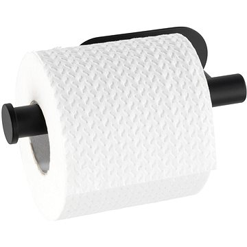 WENKO BEZ VRTÁNÍ TurboLoc OREA BLACK - Držák WC papíru, černý (z24287100)