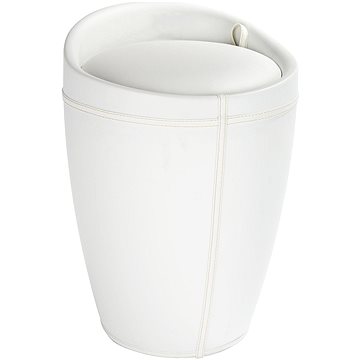 WENKO CANDY - Koupelnová stolička koženka, bílá (z21773100)