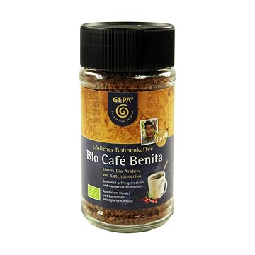 Gepa Instantní káva Fairtrade BIO Benita 100% Arabica 100 g (8900915)