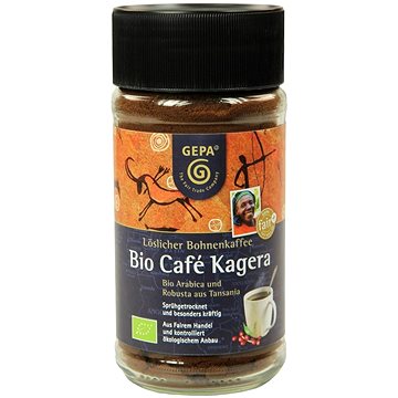 Gepa Instantní káva Fairtrade BIO Kagera 100 g (1440904)