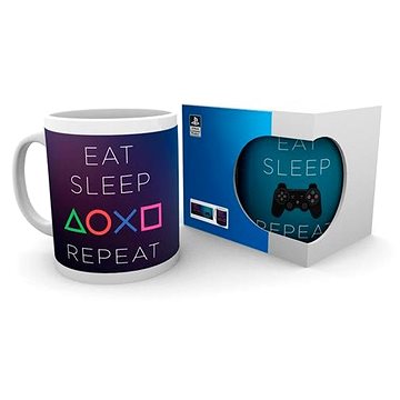 PlayStation - Eat Sleep Play Repeat - hrnek (5028486342020)