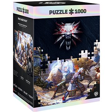 The Witcher: Geralt and Triss in Battle - Puzzle