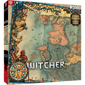 The Witcher 3 - The Northern Kingdoms - Puzzle (5908305242994)