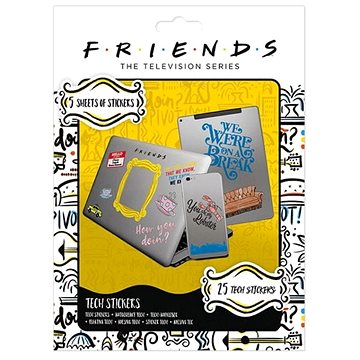 Friends - How You Doin - samolepky na elektroniku (25ks) (05050293474281)