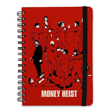 La Casa De Papel - Money Heist - zápisník (8435497257880)