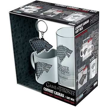 Game of Thrones - Stark - mini hrnek, sklenice, přívěšek (3700789223269)