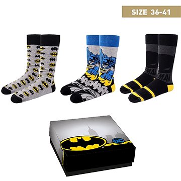 Batman - Ponožky (36-41) (8445484059472)