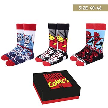 Marvel - Ponožky (40-46) (8445484007459)