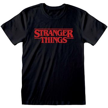 Stranger Things - Logo Black - tričko (GMERCHc1042nad)