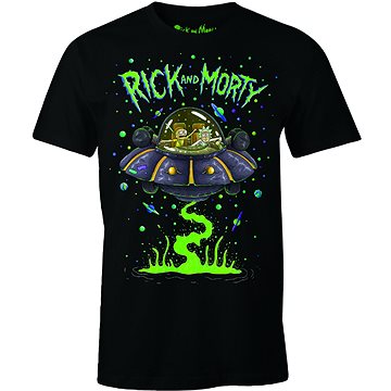 Rick and Morty - Soucoupe - tričko S (3664794031083)