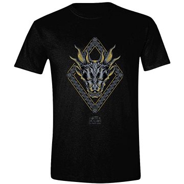House of the Dragon - Diamond Skull - tričko M (5056318037578)