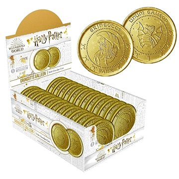 Jelly Belly - Harry Potter - Čokoládová mince Gringotts Galeon (71570016609)