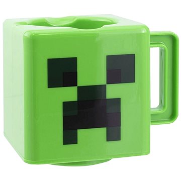 Minecraft - Creeper - 3D hrnek plastový (5056577700336)