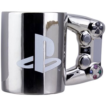 PlayStation - Silver Controller - hrnek (5055964779504)