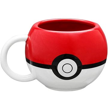 Pokémon - Pokeball - 3D hrnek (8412497446759)