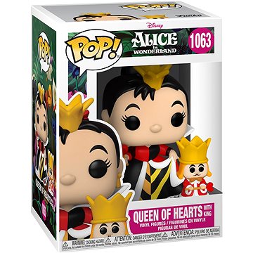 Funko POP!&Buddy Disney Alice 70th– Queen w/King (889698557405)