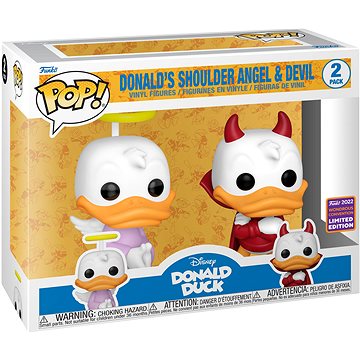 Funko POP! Disney Donald Duck- 2PK Donald’s Shoulder Angel and Devil (889698608060)