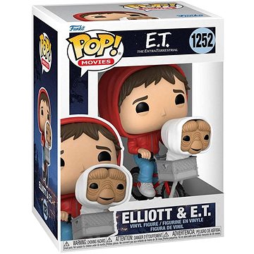 Funko POP! E.T. the Extra - Terrestrial - Elliot witch E.T. in Bike Basket (889698507684)