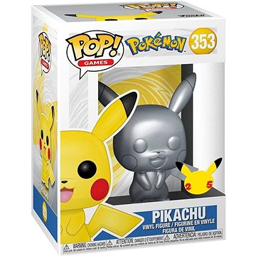 Funko POP! Pokémon - Pikachu (Silver Edition) (889698598699)