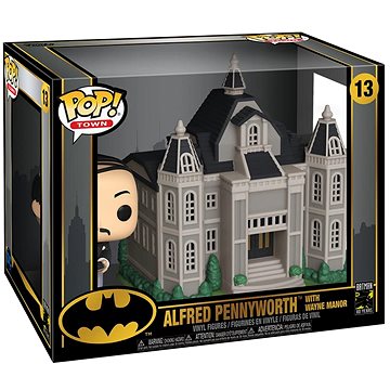Funko POP! Town Batman 80th - Wayne Manor w/Alfred (889698455244)