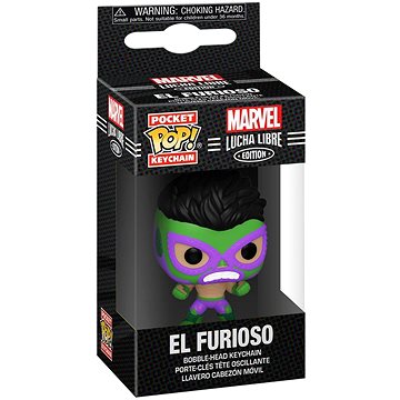 Funko POP! Keychain Marvel Luchadores- Hulk (889698538923)