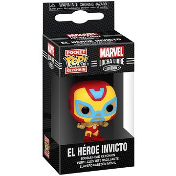 Funko POP! Keychain Marvel Luchadores- Iron Man (889698538930)