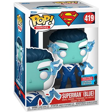 Funko POP! Heroes DC - Superman (Blue) (NYCC LE) (889698585934)