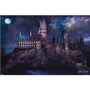 Harry Potter - Bradavice - Hogwarts - plakát (8435497232979)