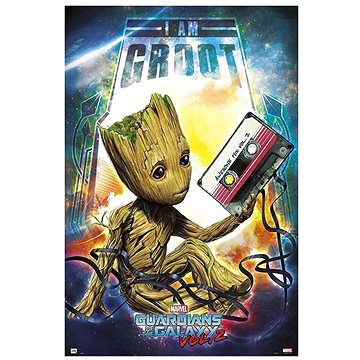 Guardians Of Galaxy - Strážci Galaxie - Groot - plakát (8435497202514)
