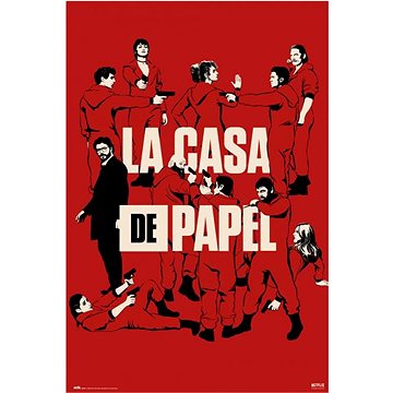 La Casa De Papel - Papírový dům - All Characters - plakát (8435497257330)