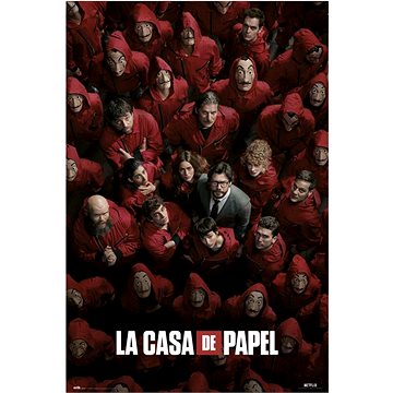 La Casa De Papel - Papírový dům - Guerra - plakát (8435497257323)