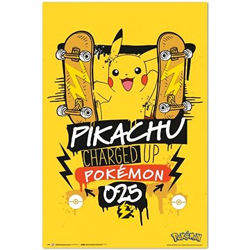Pokémon - Pikachu - plakát (8435497277666)