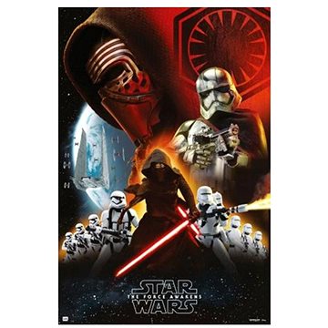 Star Wars - Hvězdné války - Empire Black - plakát (8435107822538)