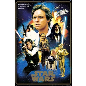 Star Wars - Hvězdné války - Heroes 40th Anniversary - plakát (8435497204228)