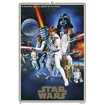 Star Wars - Hvězdné války - One Sheet 40th Anniversary - plakát (8435497204259)