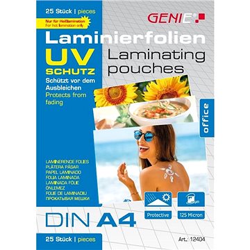 GENIE A4/250 lesklé s UV ochranou - balení 25 ks (12404)