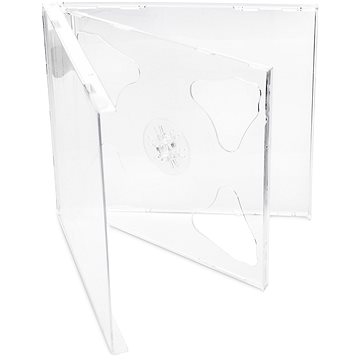 Cover IT Krabička na 2ks - čirá (transparent), 10mm, 10ks/bal (27008P10)