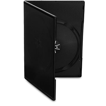 Cover IT Krabička na 2ks - černá, slim, 9mm,10ks/bal (27026P10)