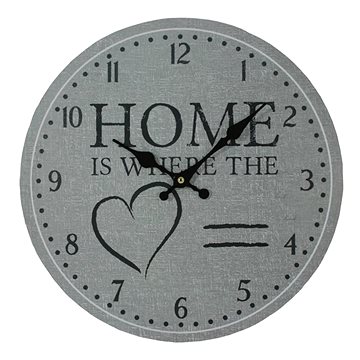 Goba hodiny Home šedé (2000050)