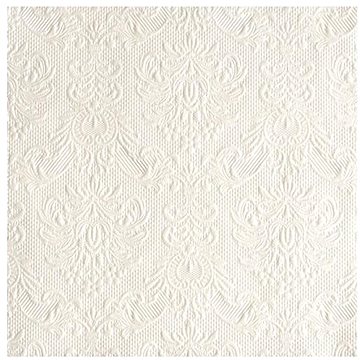 Goba ubrousky Elegance perleť - bílé (3400352)