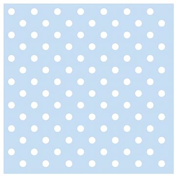 Goba ubrousky Modré s puntíky (3400666)