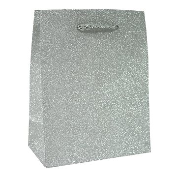 Goba glitter malá stříbrná, 2373 (8641501)