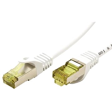 OEM S/FTP patchkabel Cat 7, s konektory RJ45, LSOH, 25m, bílý (21.92.2246)
