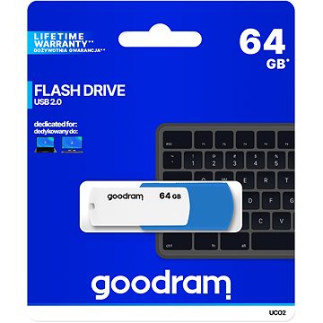 GOODRAM 64GB Flash disk UCO2 MIX USB 2.0 (UCO2-0640MXR11 )