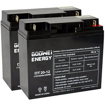 GOOWEI RBC7 - Battery replacement kit (GRBC7)